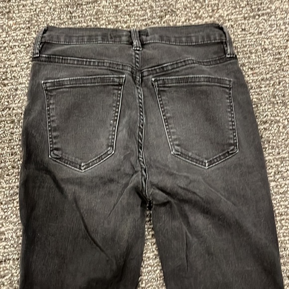 Free People Skinny Black Jeans 9 inch Rise 26R - Picture 5 of 12